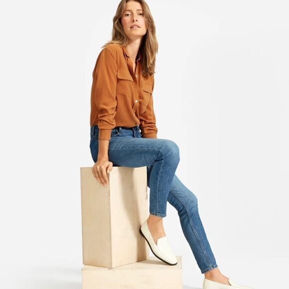 EVERLANE Mid Rise Jeans 26 Regular - Picture 1 of 11